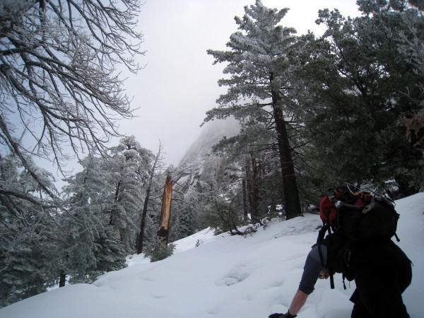 Suicide Rock from Tahquitz &#40;2010_02_07&#41;