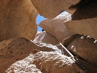 The "Birth Canal" pitch.  Perfect hands await those who can fit throug...