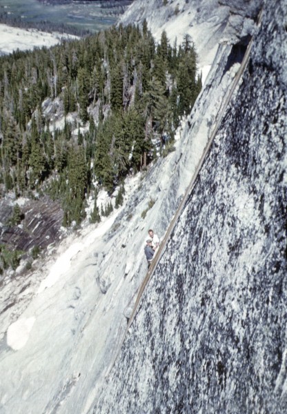 Wally Reed and Denny-first ascent Inverted Staircase 1962 ish