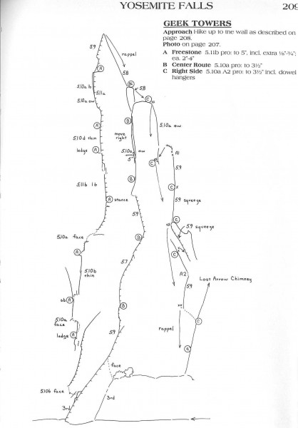 Geek Tower, Center Route