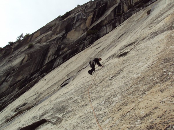 Chad on the traverse, P3 Mid Life Crisis
