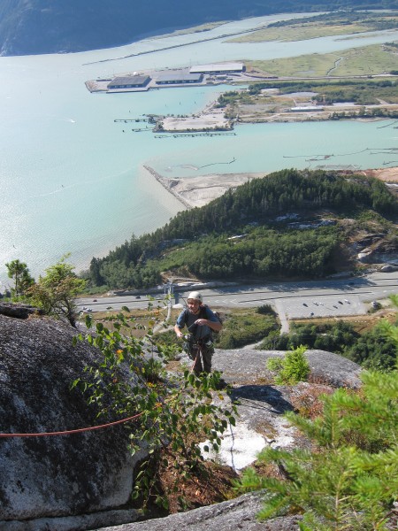 Doug on the last pitch of Freeway