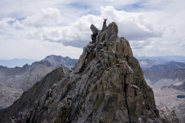 Middle Palisade 14,018 feet.  6 hours 15 minutes car to summit.