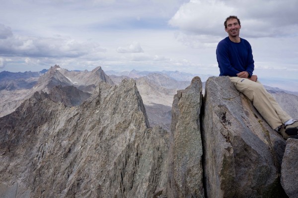 Got to enjoy the summit ridge for over an hour, looking at thunderstor...