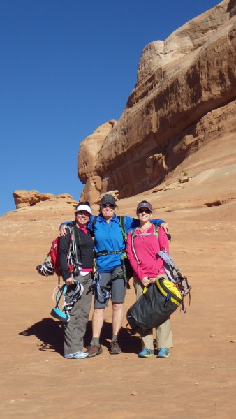 Lisa, Susan and Dawn  always seeking adventure