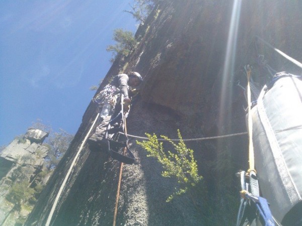 Setting off on pitch 3