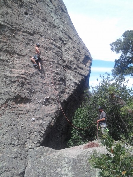 Ben leading on the monolith. Pinns NP