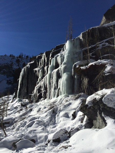 The Sunny Falls in Eagle Creek Canyon