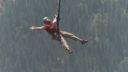 The First Bungee Jump Off Half Dome - Click for details