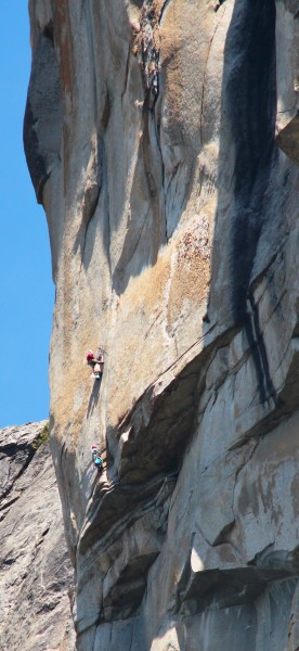 Me over the Roof and Elaine cleaning.  Notice the previous picture we ...