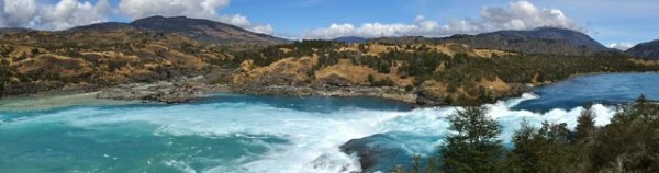 Confluencia of the Rio Baker and the Rio Neff.