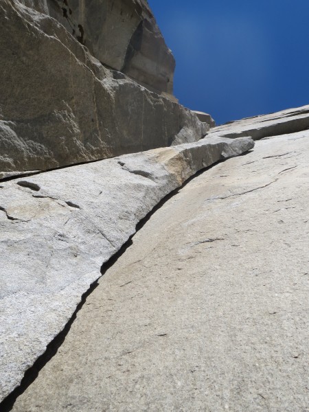 Looking up at Pitch 9, New Dawn