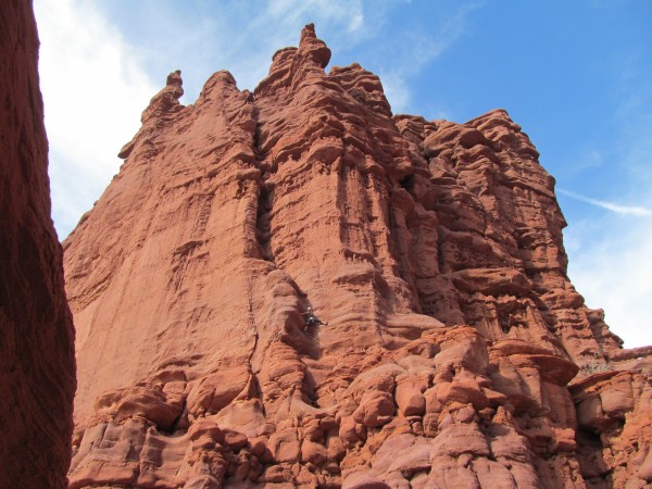 View of the stolen chimney