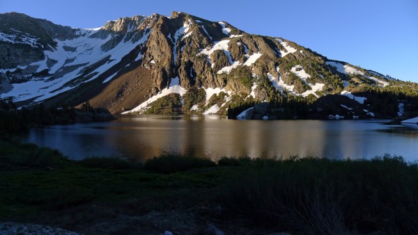 Sunrise at Ellery Lake