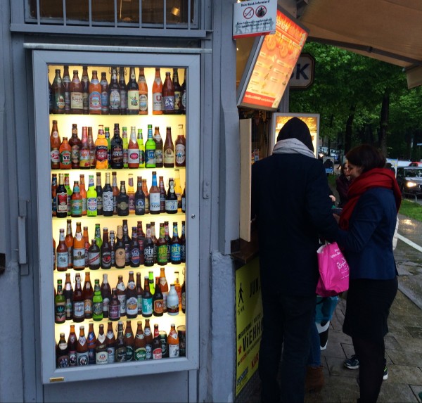 You can buy like 90 beers on most street corners in town.  It's like w...