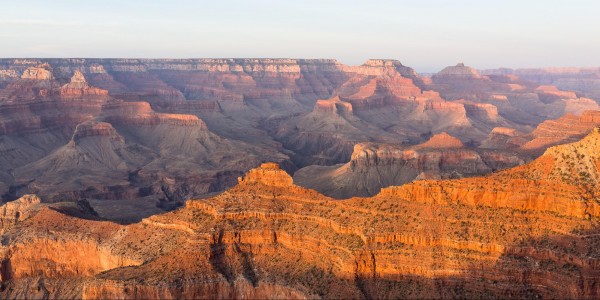 Sunset at Mather Point, just a couple of hours after I finished the R2...