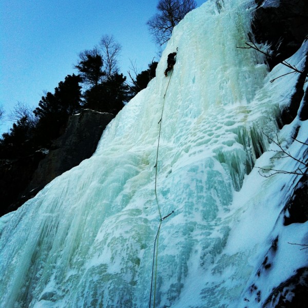 Sebastian leading the third pitch of Gandolf