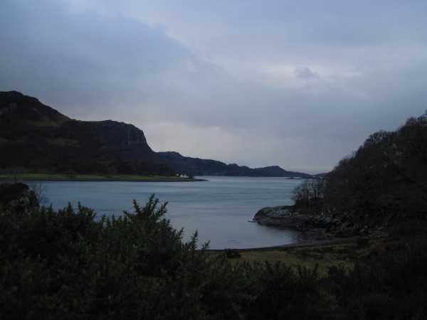 Nice views of the loch from where we parked &#40;1/31/14&#41;. Not lon...