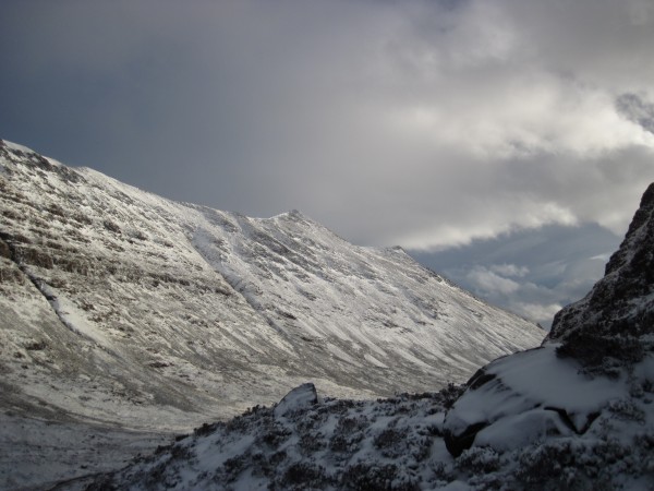 That's the backside &#40;descent side&#41; of Beinn Eighe in the dista...