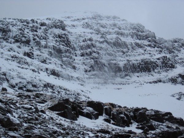 Back to Coire Dubh Mor on Liathach in the Torridon area in the Norther...