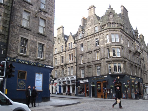 The World's End pub a the edge of the old city of Edinburgh &#40;2/11/...