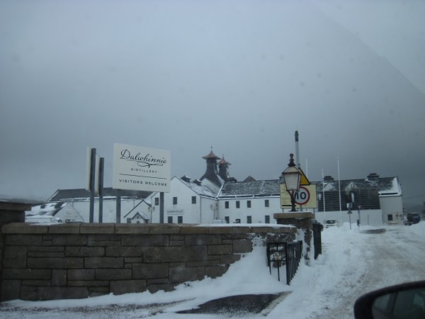 Stopped off for a brief a distillery tour reserved for our foursome by...