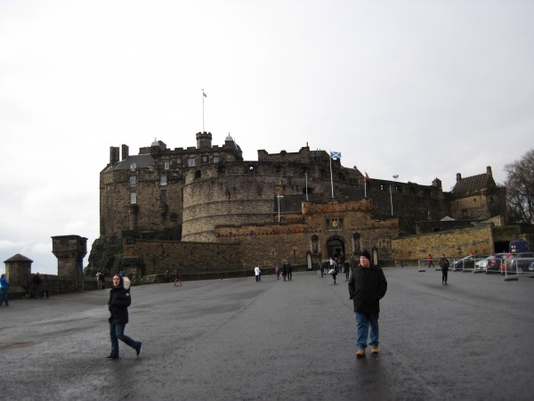 Edinburgh Castle &#40;2/14/14&#41;. In the 1st Century AD, local peopl...