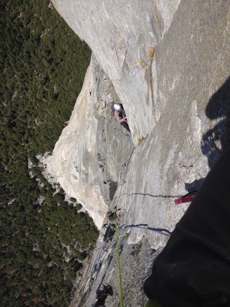 Tony emerges from the Great Roof.