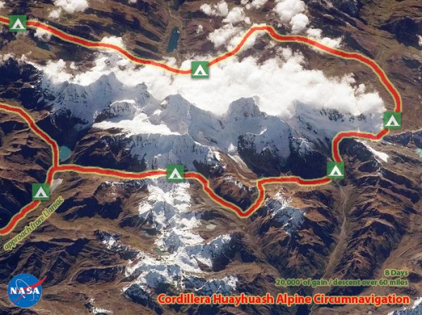 Cordillera Huayhuash Alpine Circumnavigation