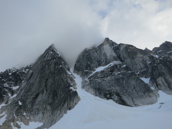 We'll have to climb Gargoyle Buttress next time.