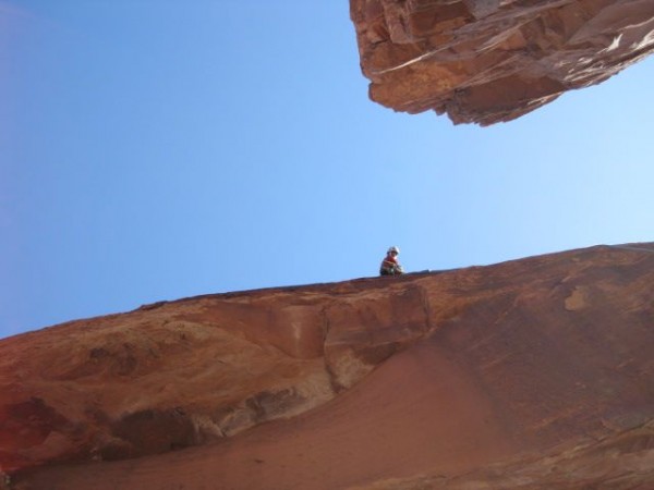 Near the summit of Dolomite Spire, with Big Bend Butte also visible.