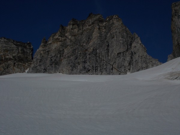 North Duke Peak. The North Ridge is left skyline and the South Ridge i...