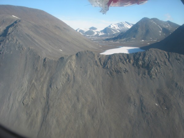 opposite wall of the Trench these unvisited peaks and lake was our sec...