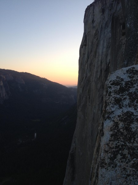 The Nose at sunset.