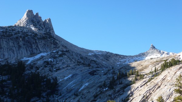 On the hike into Cathedral