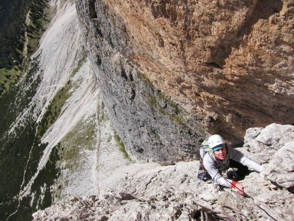 Approaching the top of the 10th pitch