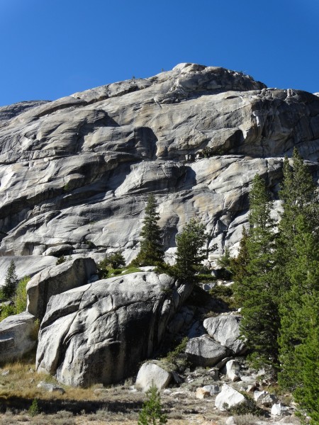 American Wet Dream &#40;5.10b&#41; on Mountaineers' Dome &#40;route st...