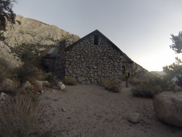 the stone house on the approach!