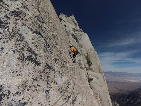 Dave setting sails on the high seas! Pitch 6