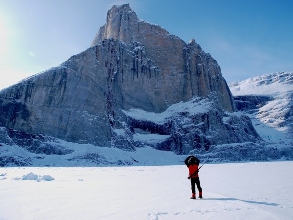 Baffin Island, north face of Polar Sun Spire