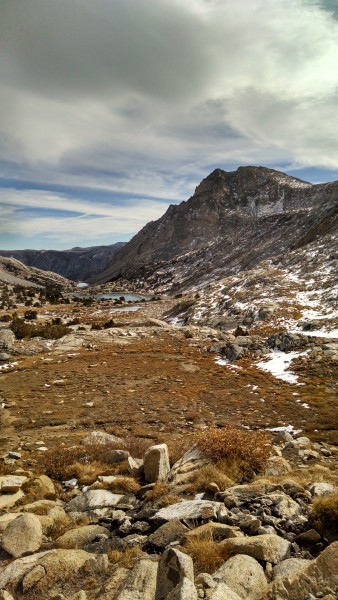 Looking back down the trail.