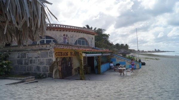 The beach of Cuba