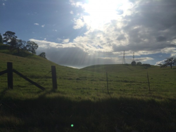 Sneaking out the backside of SF Bay