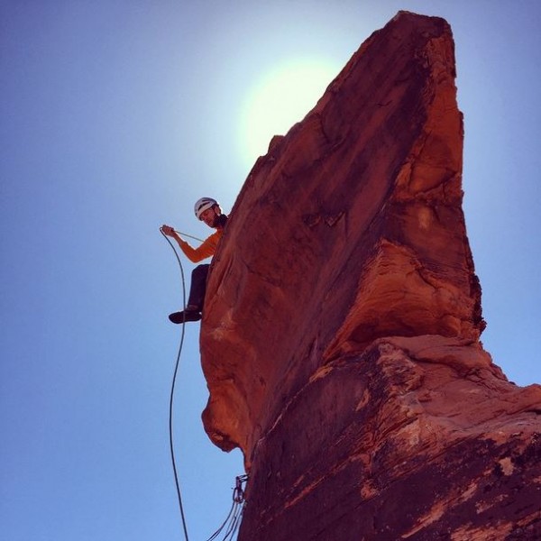 Myself kicking it on top. Check out the sweet life nest built to prote...