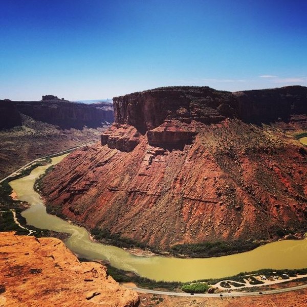 Joey took this great shot of the river. JWP floated this entire thing ...