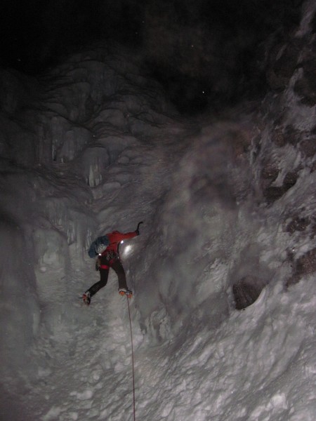 Brent cruising the Polar Circus - the ice was incredibly plastic and f...