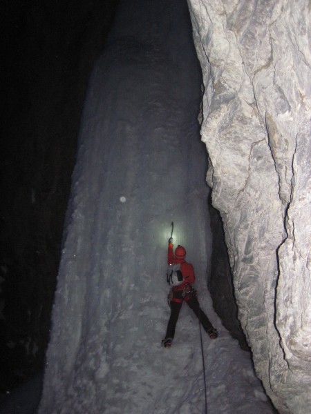 The ice on the Polar Circus was good and Brent was solid &#40;4/11/14&#41;.