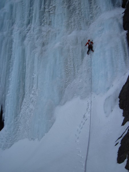 Brent sailing up the steep &#40;4/11/14&#41;.