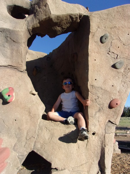 Next stop was Smith Rock and this boulder