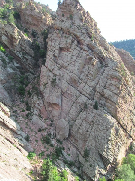 Climbers on Wind Ridge